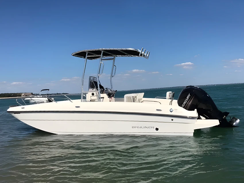 bateau occasion bayliner element cc7 vendu par nautika sud atlantique bayonne pays basque 64